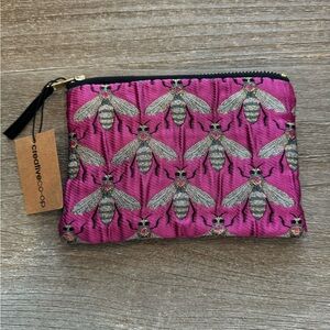 NWT Pink Bee Pouch